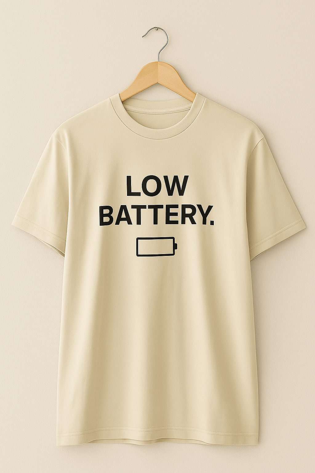 LOW BATTERY | RECHARGING IN NATURE β Oversized T-Shirt - RAAW
