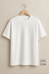 Classic White Oversized T-shirt - RAAW