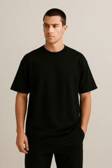 Classic Black Oversized T-shirt - RAAW