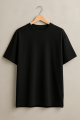 Classic Black Oversized T-shirt - RAAW
